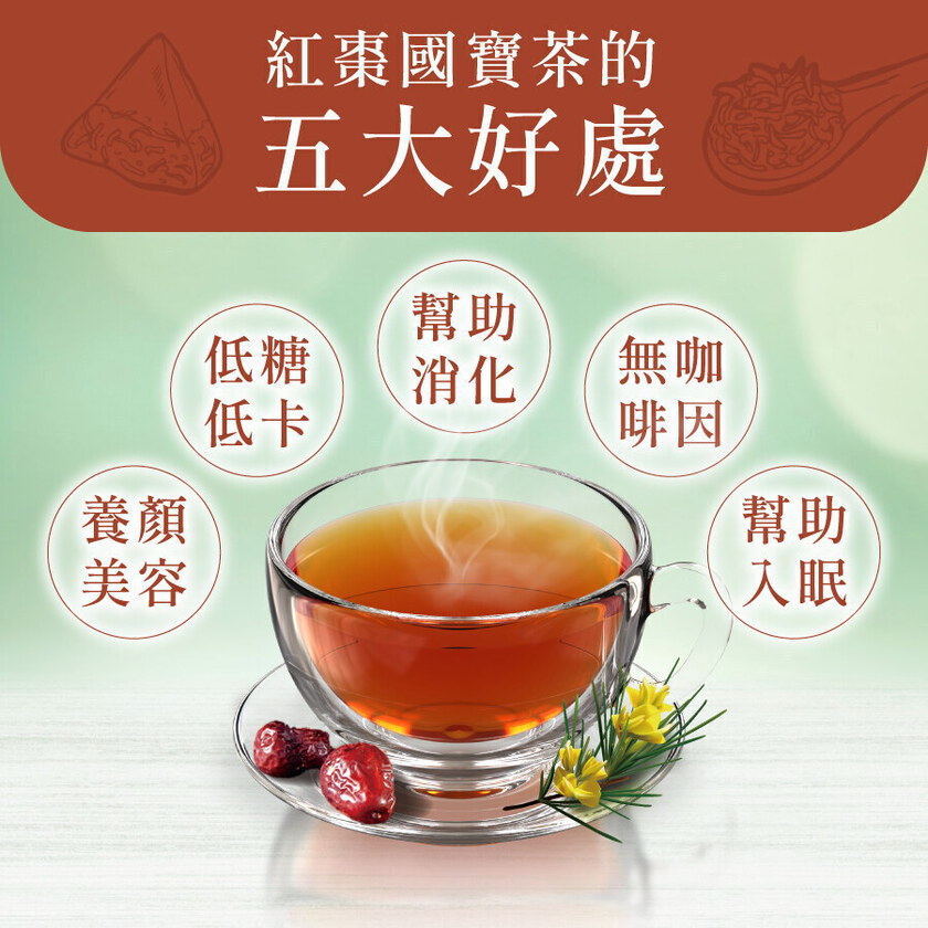 紅棗國寶茶茶包
