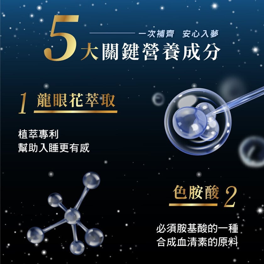 舒心眠 (GABA+色胺酸）