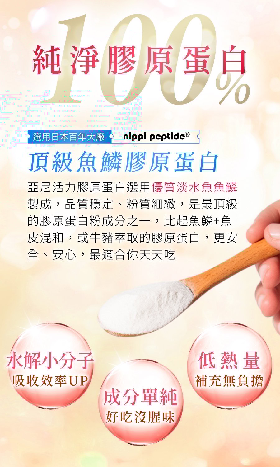 亞尼活力NIPPI魚鱗水解頂級膠原蛋白
