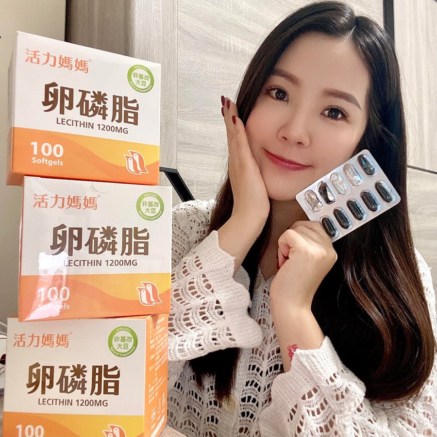 活力媽媽卵磷脂膠囊 活力媽媽卵磷脂膠囊