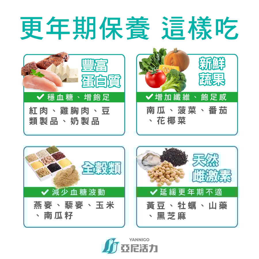 更年期飲食保養建議